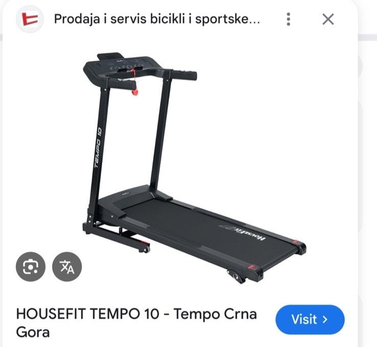 Prodaja trake za brzi hod